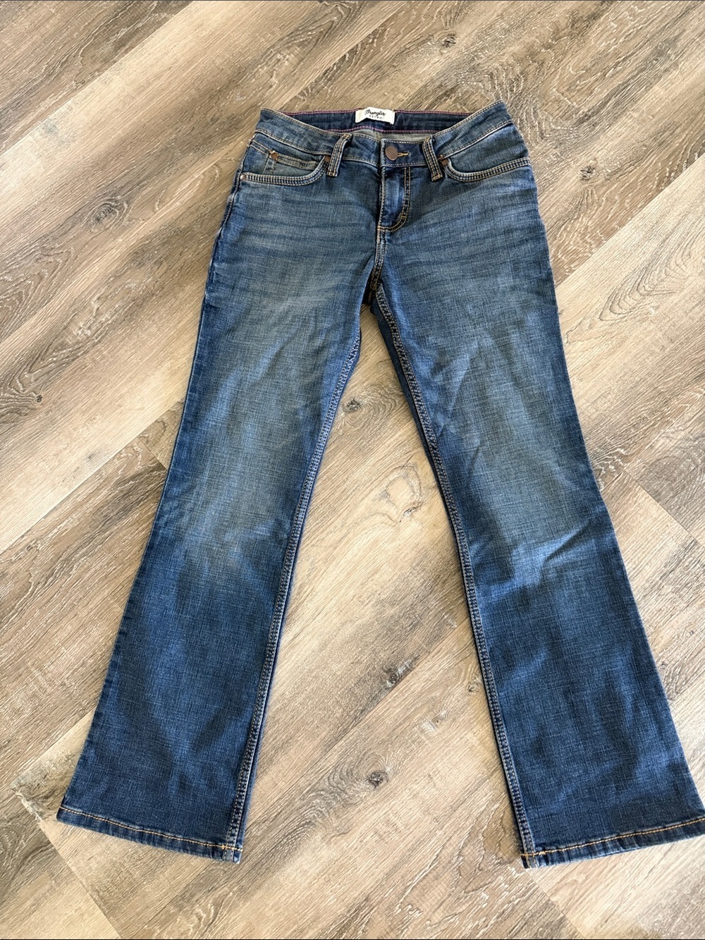 Wrangler Retro Women’s Blue Bootcut Jeans sz 5 30 inseam